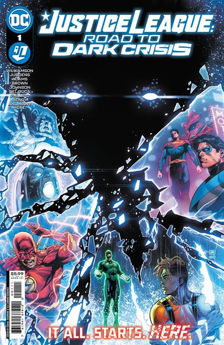JUSTICE LEAGUE ROAD TO DARK CRISIS #1 (ONE SHOT) CVR A DANIEL SAMPERE (06/01/2022)