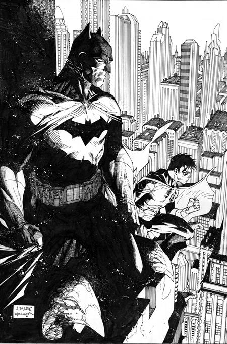 BATMAN #125 CVR K INC 1:500 JIM LEE & SCOTT WILLIAMS BLACK & WHITE CARD STOCK VAR (07/06/2022)