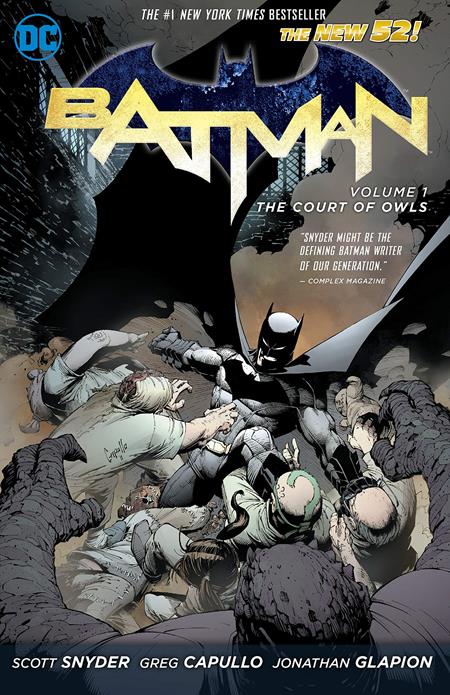 BATMAN TP VOL 01 THE COURT OF OWLS (N52) (03/20/2013)