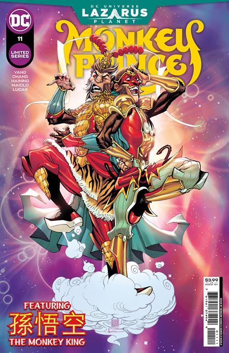 MONKEY PRINCE #11 (OF 12) CVR A BERNARD CHANG (LAZARUS PLANET) (02/08/2023)