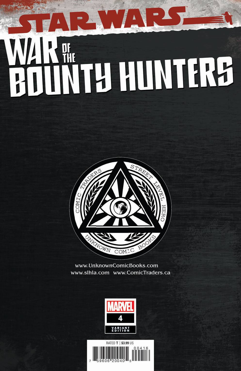 STAR WARS WAR BOUNTY HUNTERS #4 (OF 5) UNKNOWN COMICS TYLER KIRKHAM EXCLUSIVE VAR (09/08/2021)