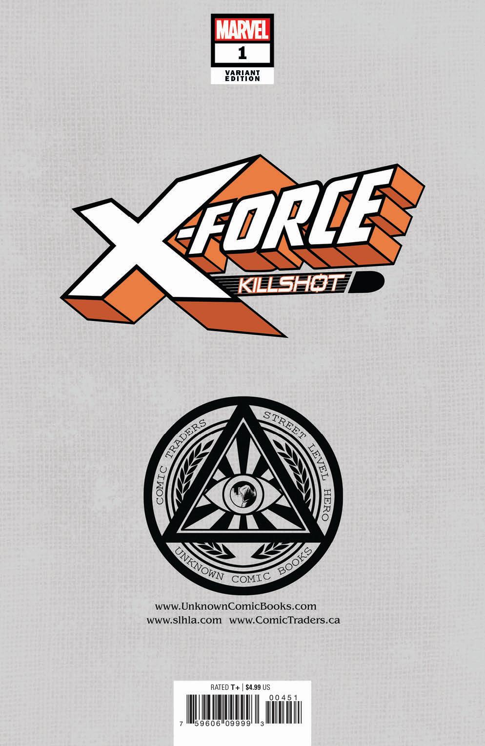 X-FORCE KILLSHOT ANNIVERSARY SPECIAL #1 UNKNOWN COMICS JAY ANACLETO EXCLUSIVE VIRGIN VAR (11/24/2021)