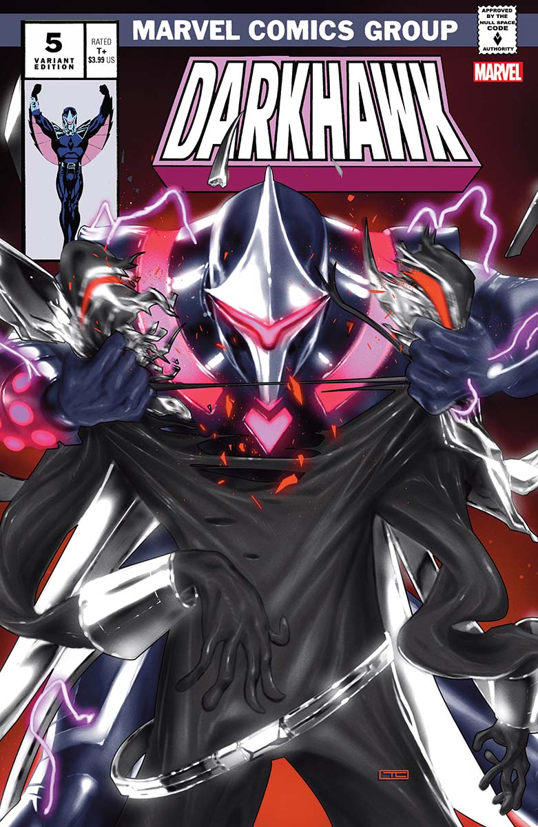 DARKHAWK #5 (OF 5) UNKNOWN COMICS TAURIN CLARKE EXCLUSIVE VAR (12/22/2021) (01/12/2022)