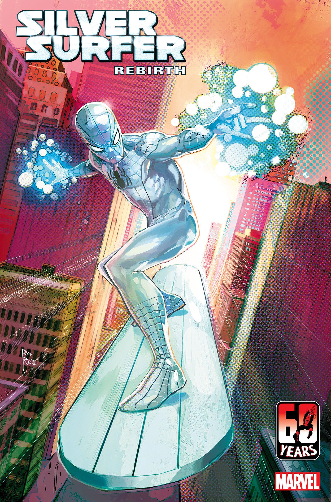 SILVER SURFER REBIRTH 4 REIS SPIDER-MAN VARIANT (04/20/2022)