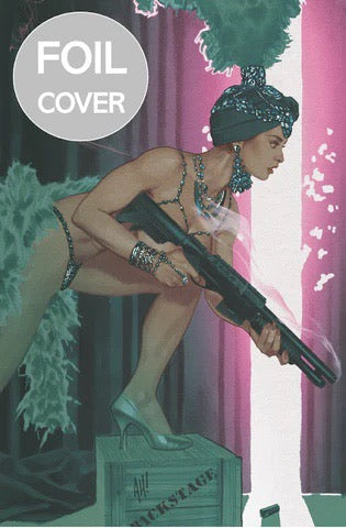 GUN HONEY BLOOD FOR BLOOD #1 UNKNOWN COMICS ADAM HUGHES EXCLUSIVE FOIL VIRGIN VAR (08/24/2022)