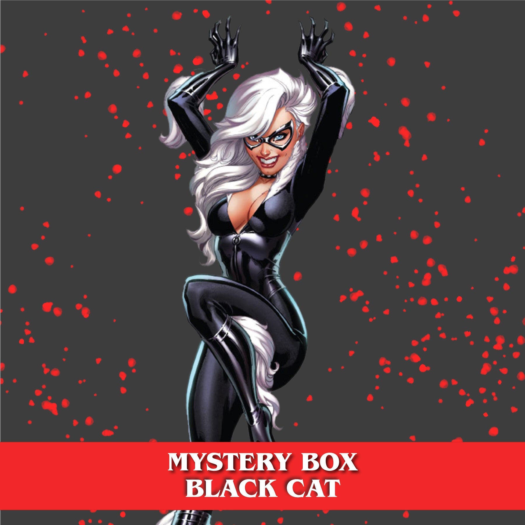[5 PACK] UNKNOWN COMICS MYSTERY THEMED 👉BLACK CAT EXCLUSIVE BOX 👉TRADE (12/21/2022)