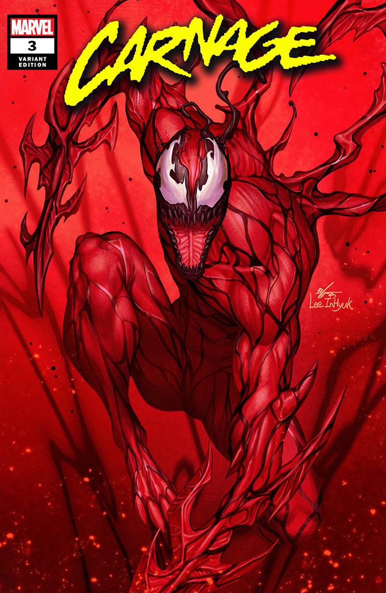 CARNAGE 3 UNKNOWN COMICS INHYUK LEE EXCLUSIVE VAR (06/01/2022)