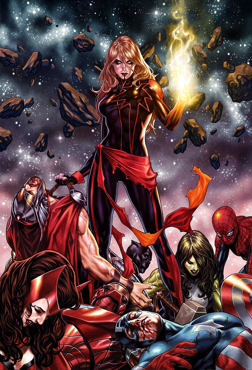 CAPTAIN MARVEL #12 MARK BROOKS EXCLUSIVE UNMASKED VIRGIN VAR (11/27/2019)
