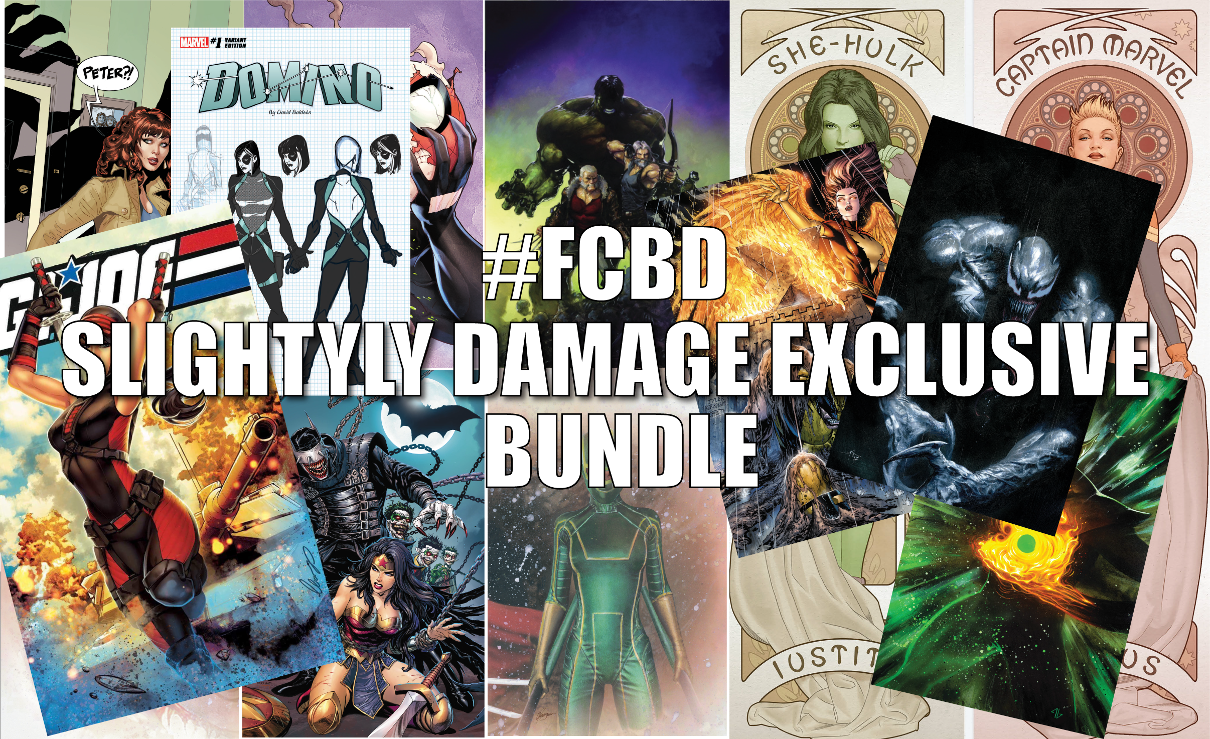 FCBD 10 SLIGHTLY DAMAGED EXCLUSIVE