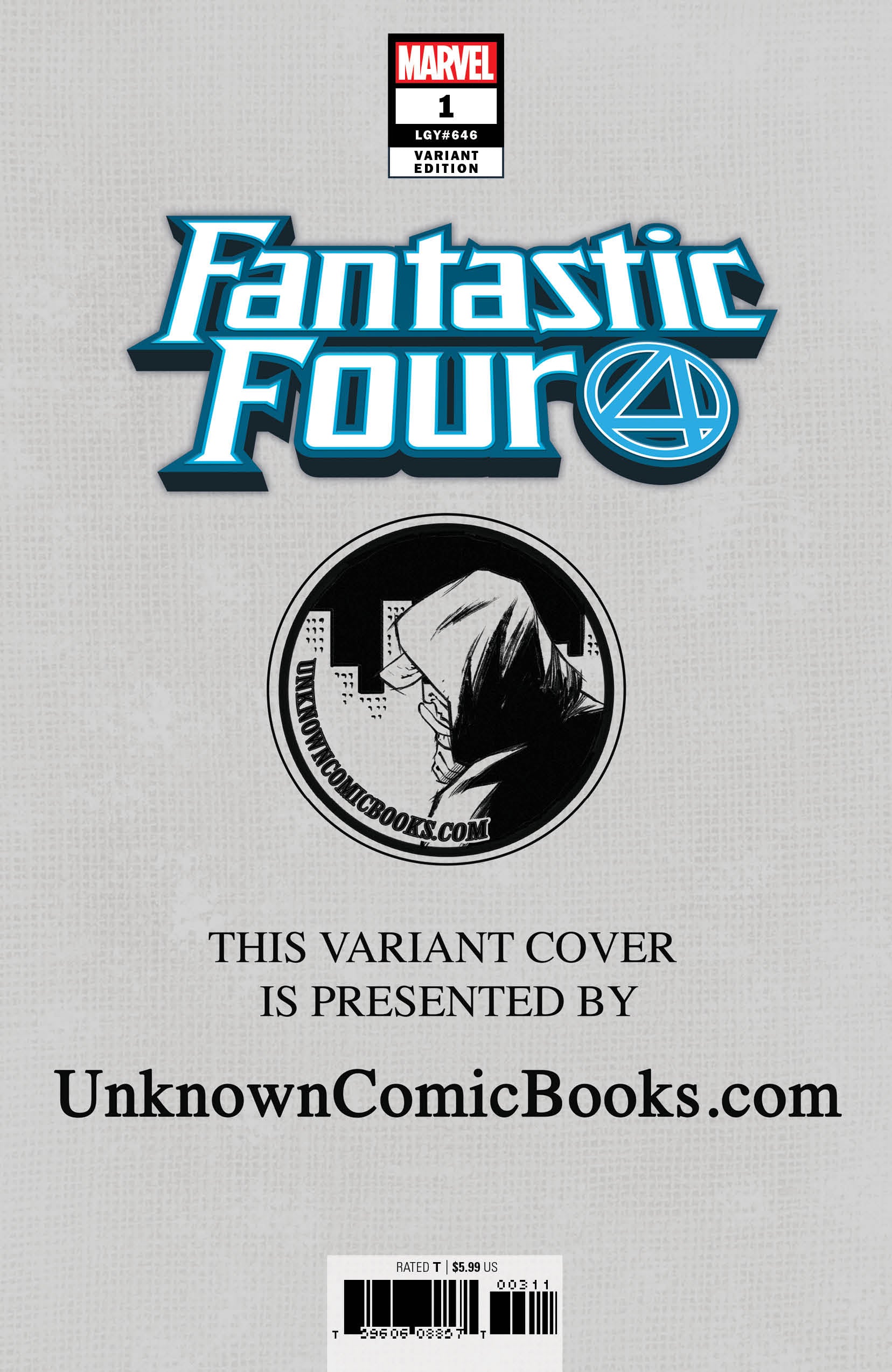 FANTASTIC FOUR #1 VIRGIN SPROUSE VAR 8/8/2018