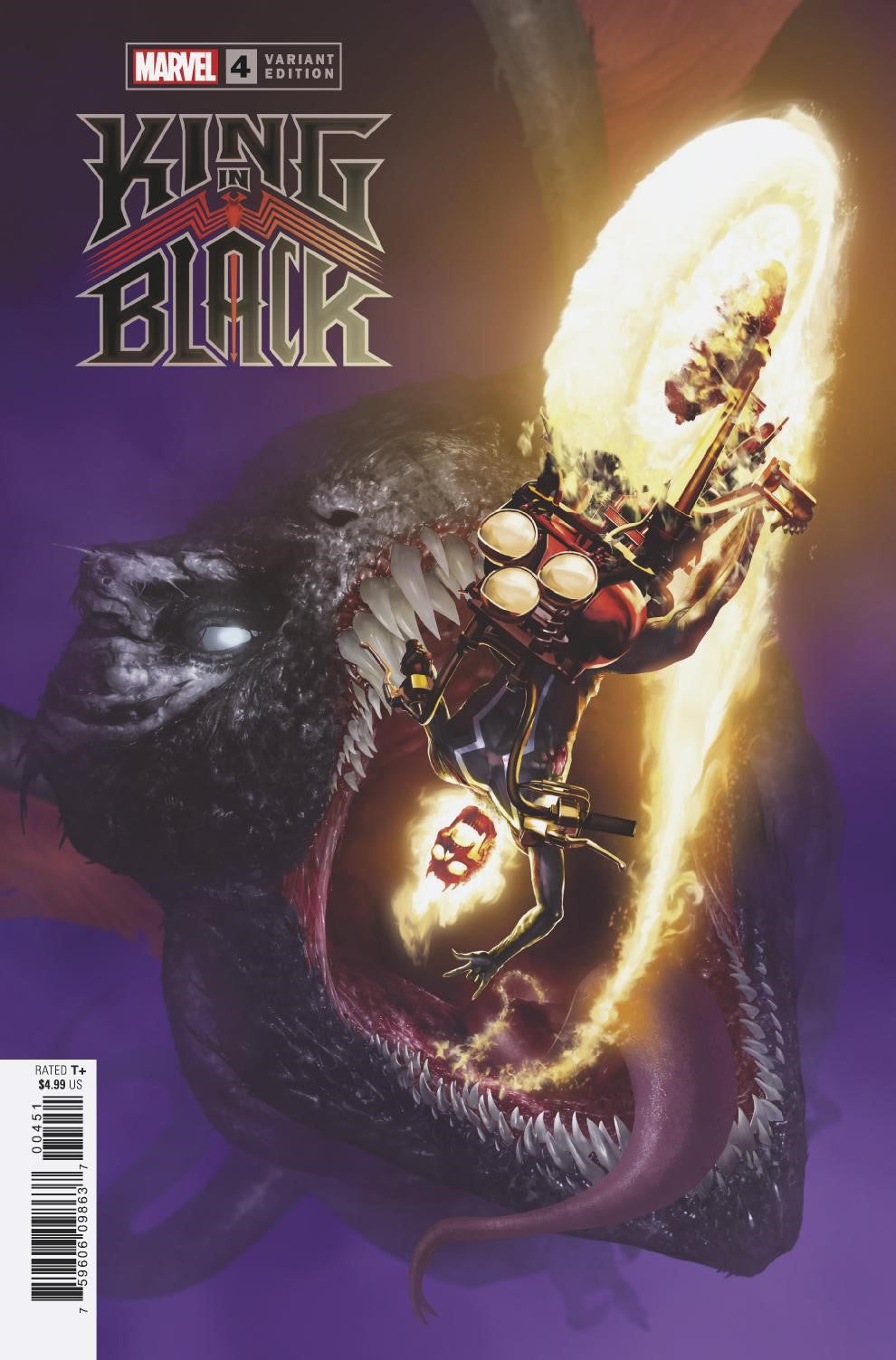 KING IN BLACK #4 (OF 5) DRAGON RAHZZAH VAR 1:50 (02/17/2021)