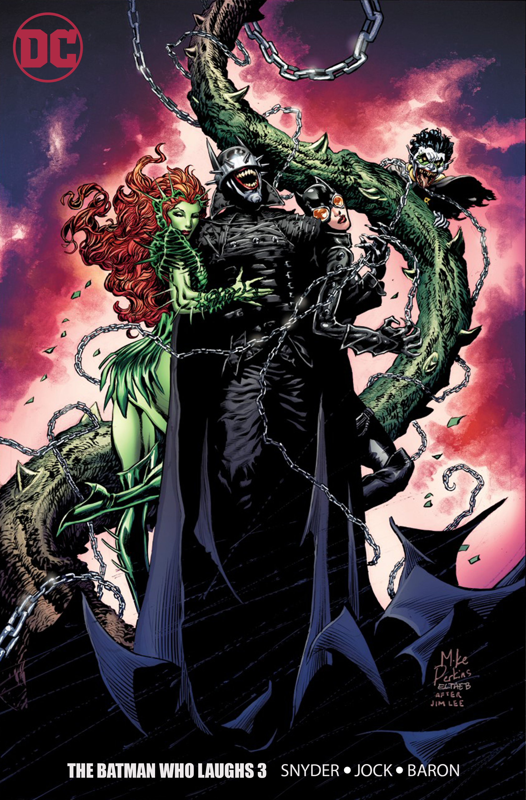 BATMAN WHO LAUGHS #3 (OF 6) UNKNOWN COMIC BOOKS EXCLUSIVE PERKINS LMT TRADE 2/13/2019