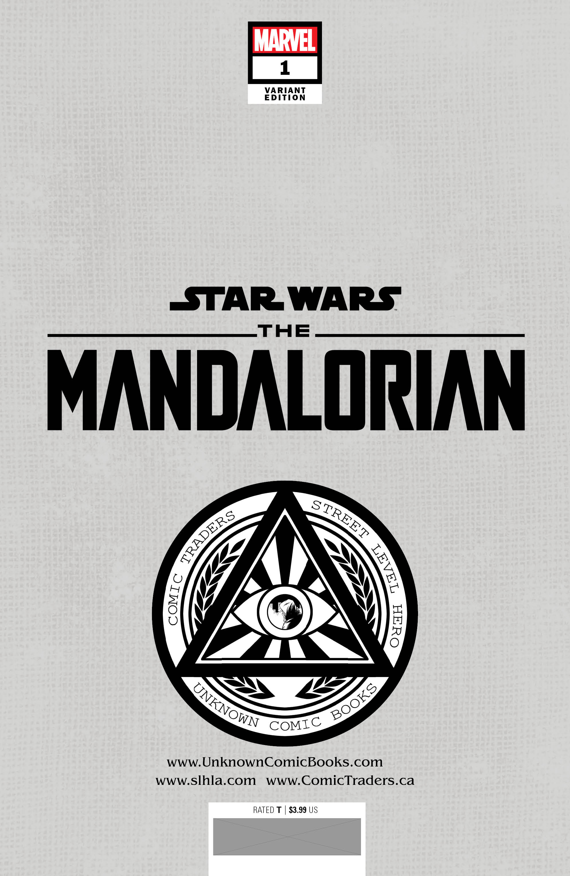 STAR WARS: THE MANDALORIAN #1 UNKNOWN COMICS TYLER KIRKHAM EXCLUSIVE VAR (07/06/2022)