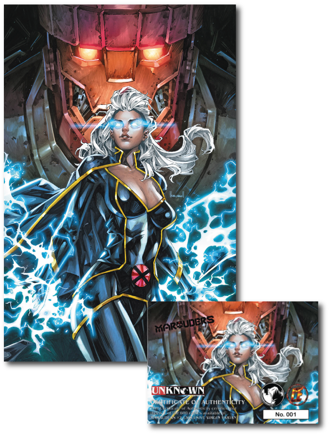 MARAUDERS #2 KAEL NGU UNKNOWN COMICS EXCLUSIVE VIRGIN VAR LMTD DX (11/20/2019) SS