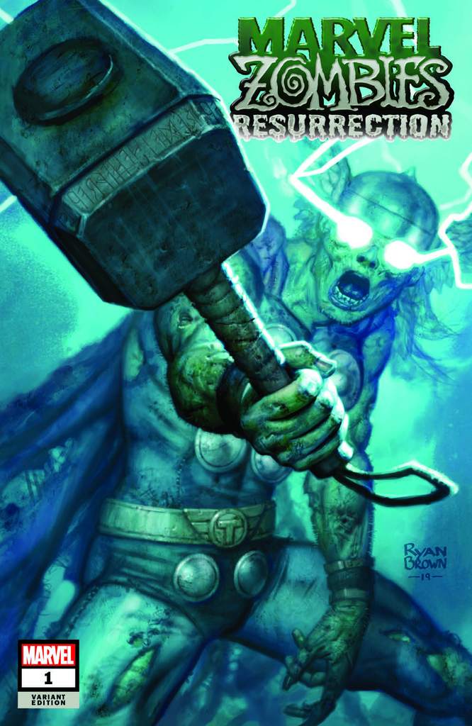 MARVEL ZOMBIES RESPAWN #1 RYAN BROWN EXCLUSIVE VAR (01/29/2020)
