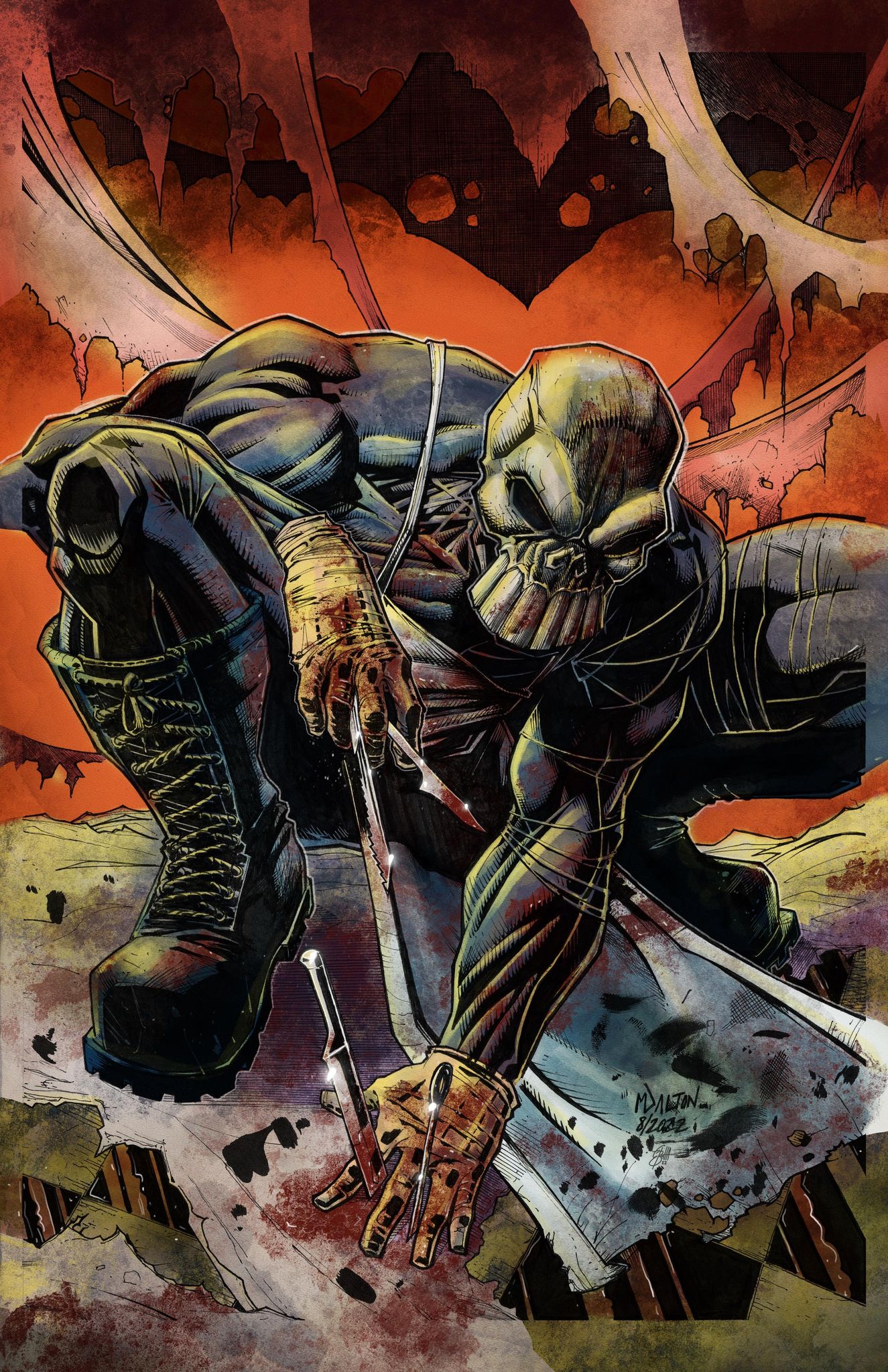 Legacy Of Violence #1 (Of 12) Matt Dalton (616) Exclusive VIRGIN Var (10/05/2022)