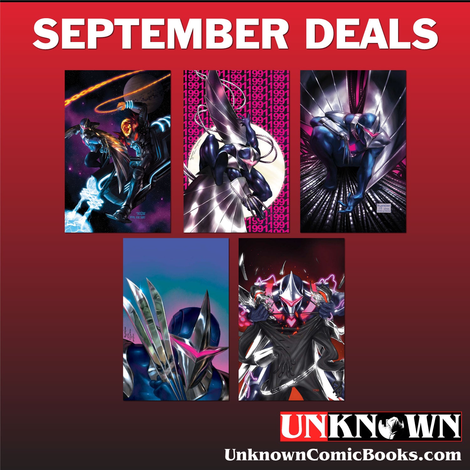 5 PACK DARKHAWK 1-5 VIRGIN EXCLUSIVE BUNDLE (10/19/2022)