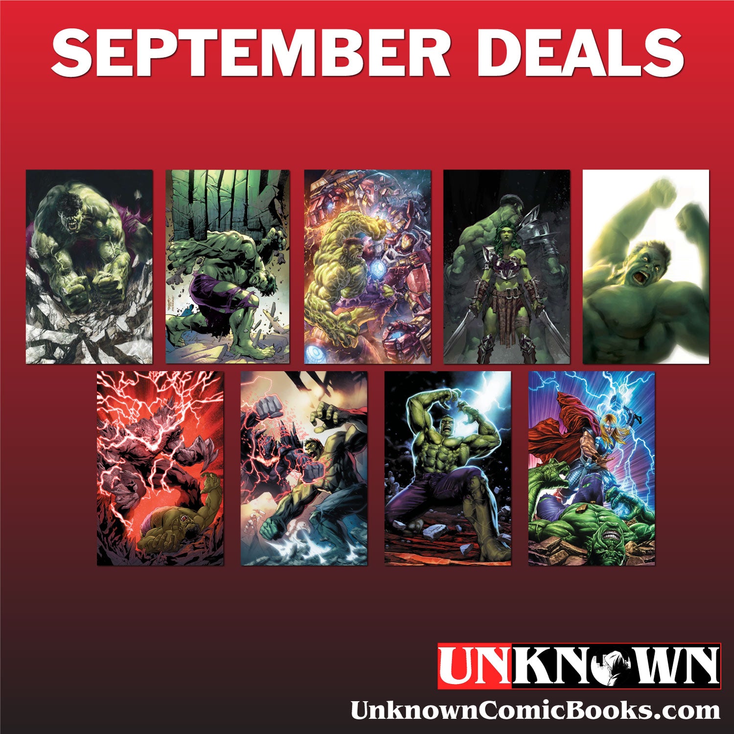 Hulk Exclusive Comic Bundle good DEAL OF THE DAY NO OFFERS PLEASE