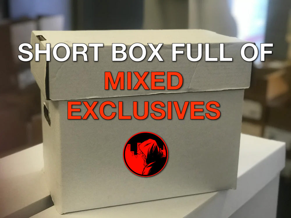 SHORT BOX FULL OF 🔥 EXCLUSIVE COMICS 🔥 100 -130 BOOKS (03/27/2024)