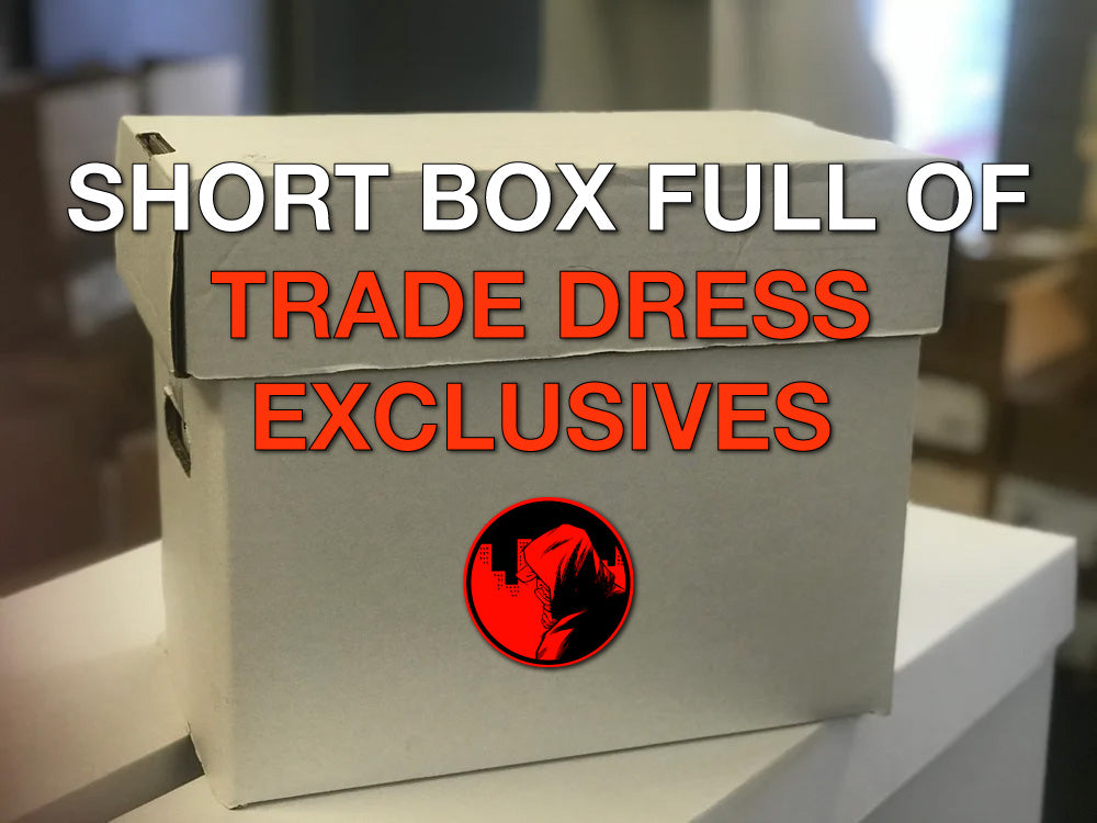 SHORT BOX FULL OF 🔥TRADE DRESS EXCLUSIVE COMICS 🔥 100 -130 BOOKS (06/27/2024)