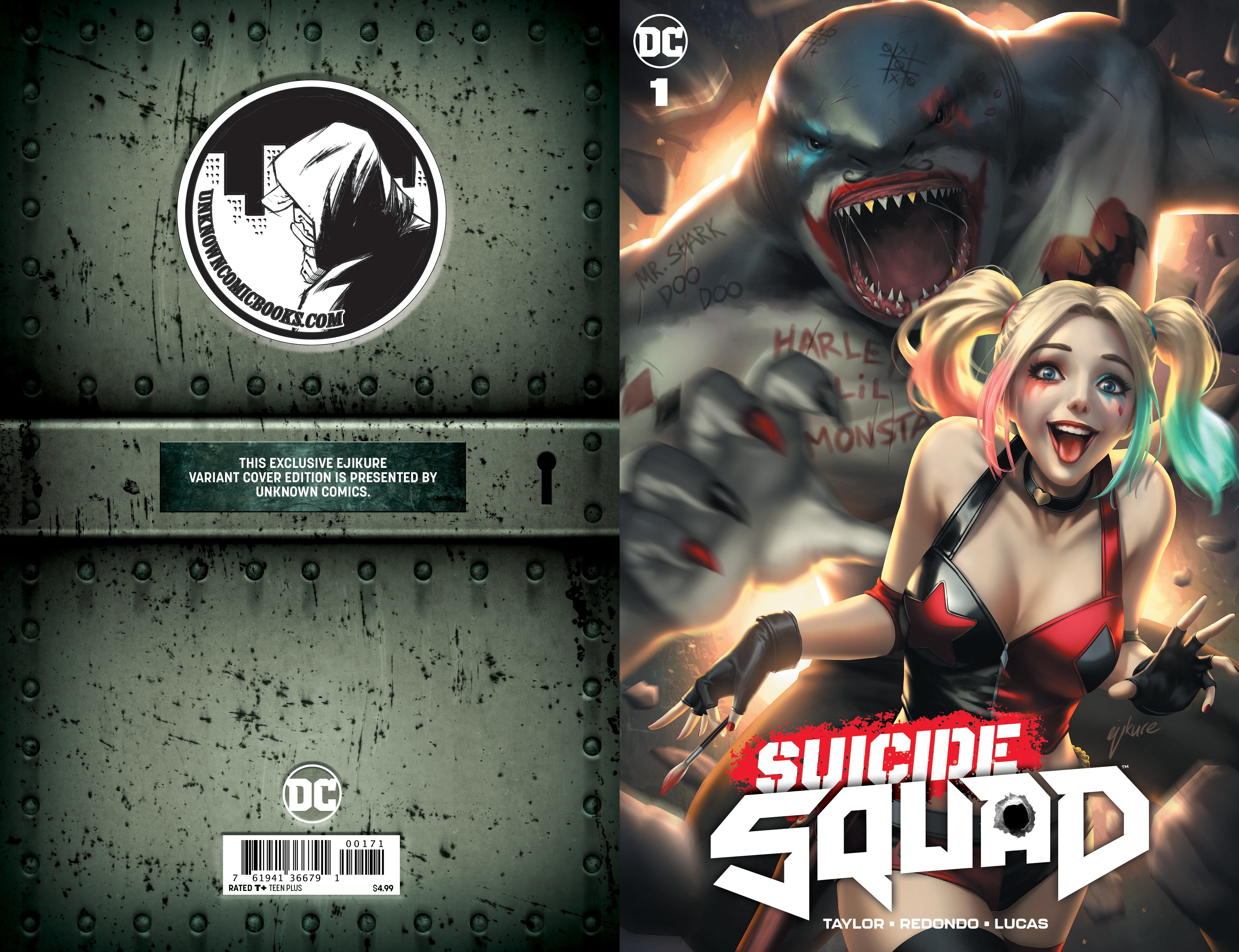 SUICIDE SQUAD #1 UNKNOWN COMICS EJIKURE EXCLUSIVE VAR (12/18/2019)