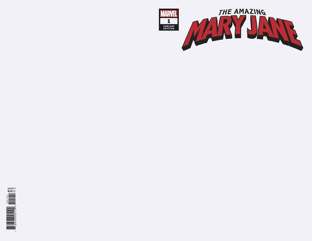 AMAZING MARY JANE #1 BLANK VAR (10/23/2019)