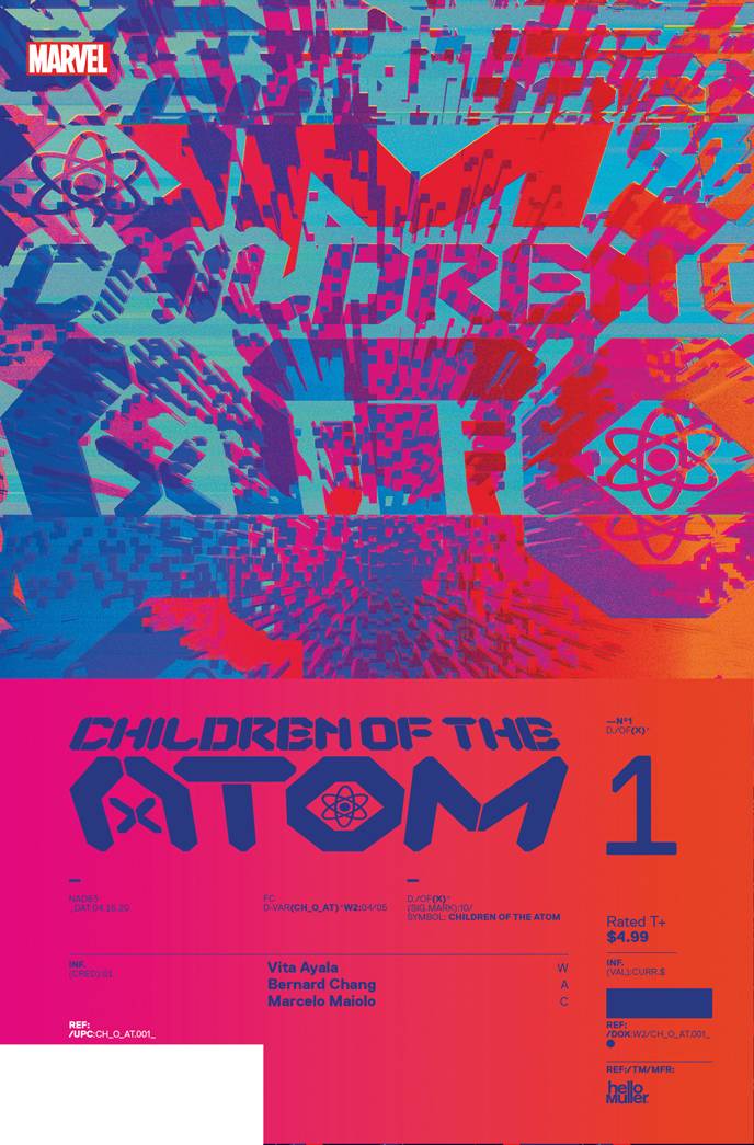 CHILDREN OF ATOM #1 MULLER DESIGN VAR 1:10 (03/10/2021)