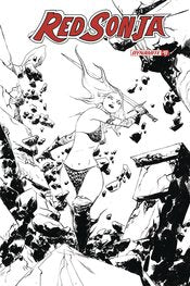 RED SONJA #17 1:30 COPY LEE B&W INCV