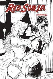 (RATIO) RED SONJA #17 PEPOY SEDUCTION B&W INCV (1:50)