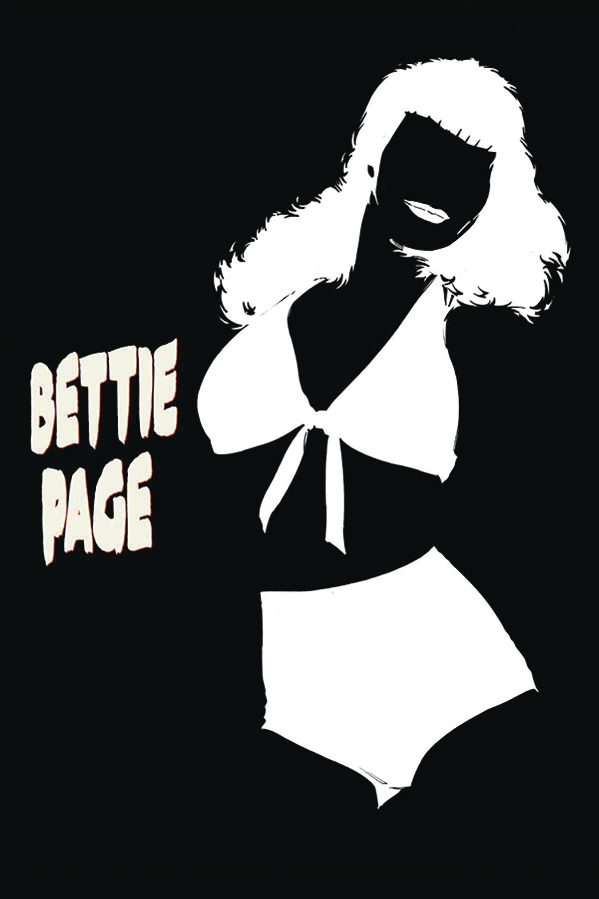 BETTIE PAGE #1 1:20 COPY MOONEY HOMAGE B&W INCV (07/15/2020)