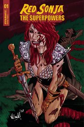 (RATIO) RED SONJA THE SUPERPOWERS #1 FEDERICI ZOMBIE INCV (1:10)