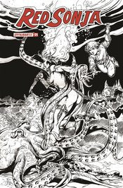 (RATIO) RED SONJA #21 CASTRO B&W FOC INCV (1:11)