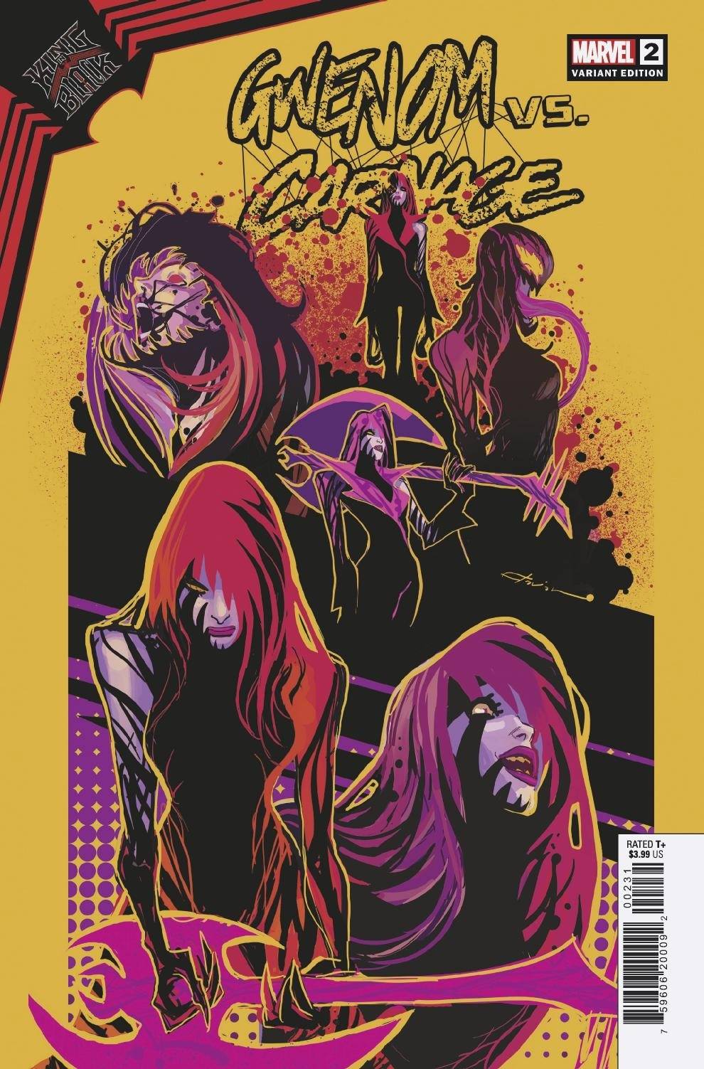 KING IN BLACK GWENOM VS CARNAGE #2 (OF 3) FLAVIANO DESIGN VA 1:10 (02/03/2021)