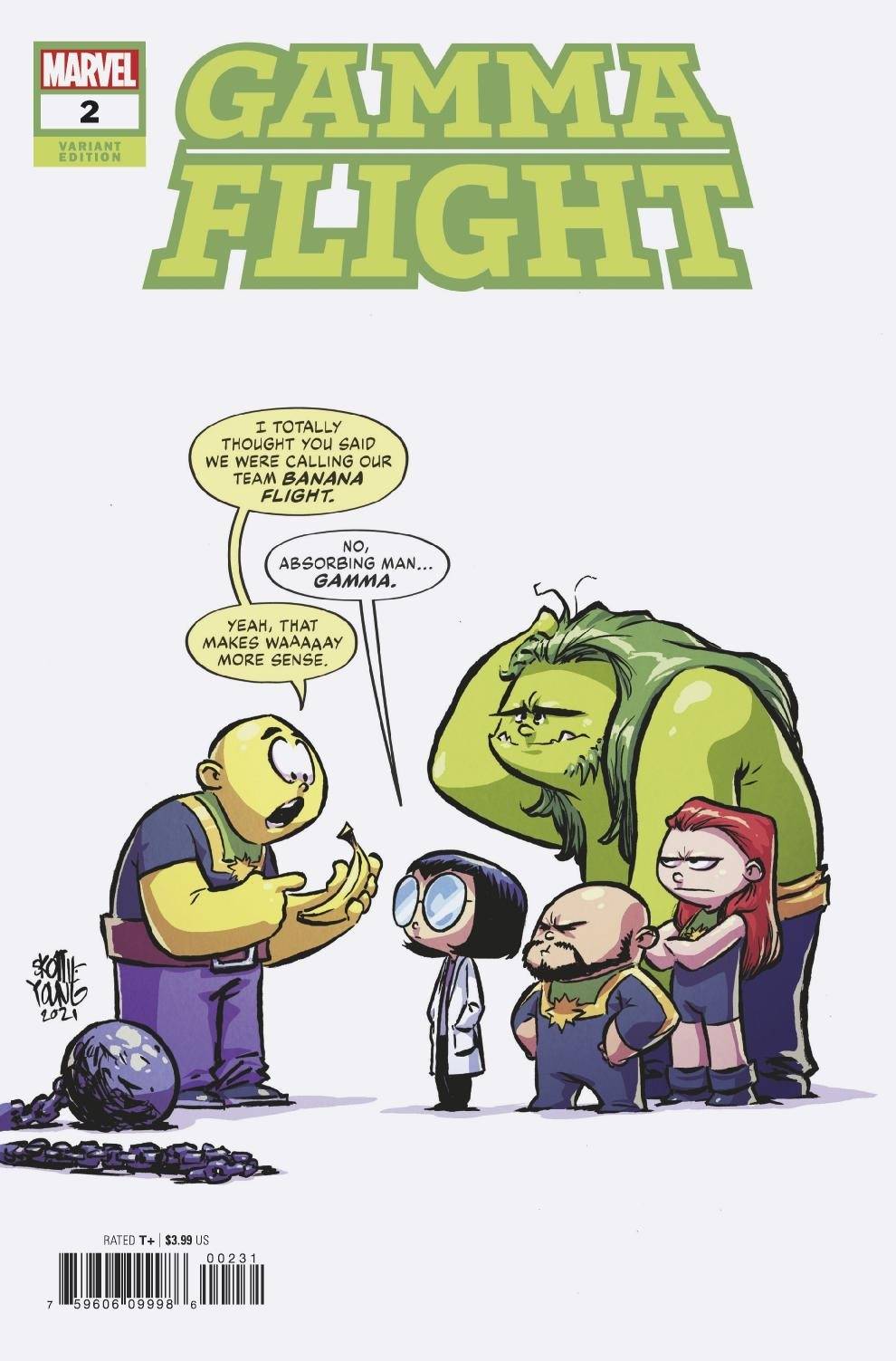 GAMMA FLIGHT #2 (OF 5) SKOTTIE YOUNG VAR (07/21/2021)