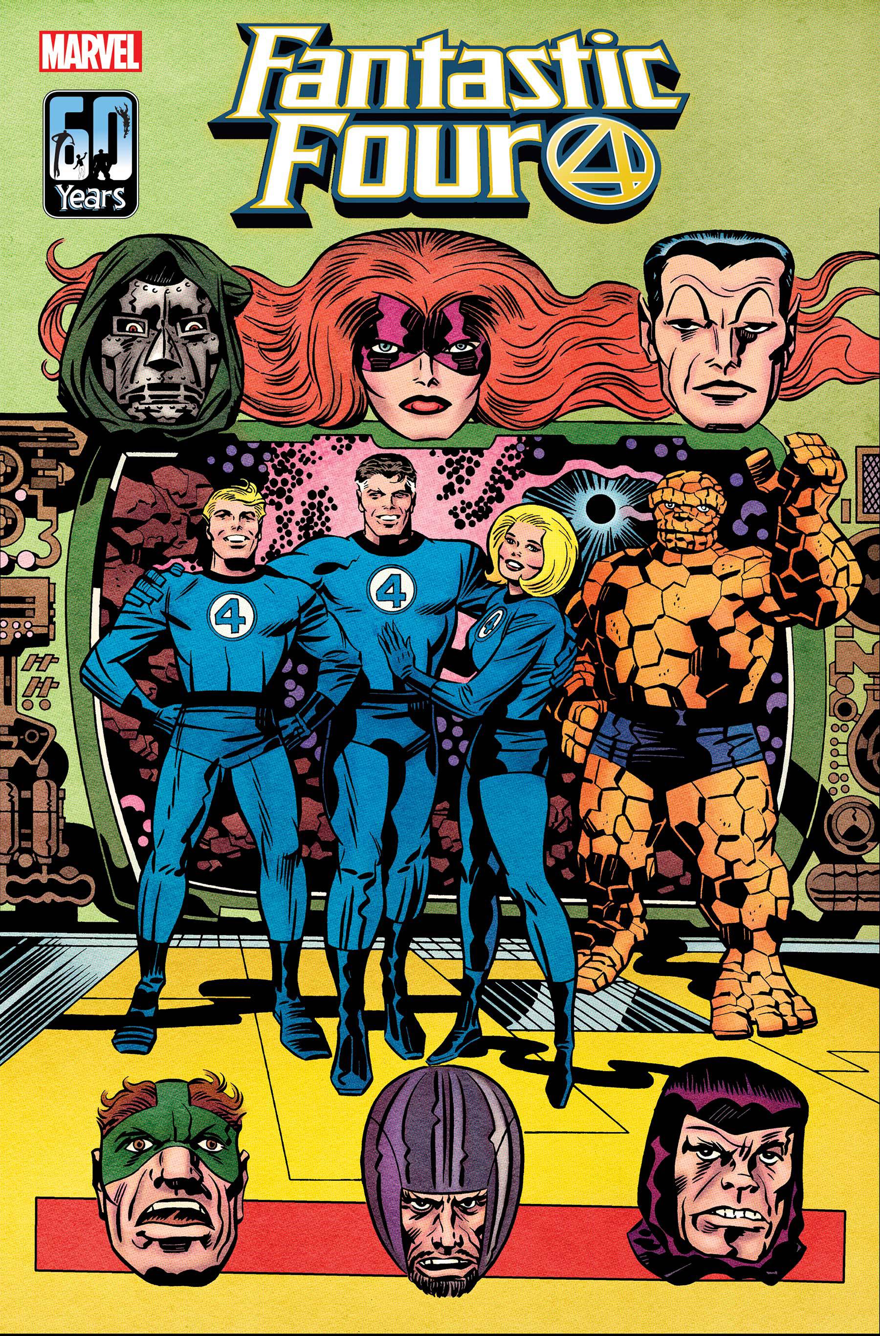 (RATIO) FANTASTIC FOUR 35 KIRBY HIDDEN GEM VARIANT 1:100 (9/15/2021)