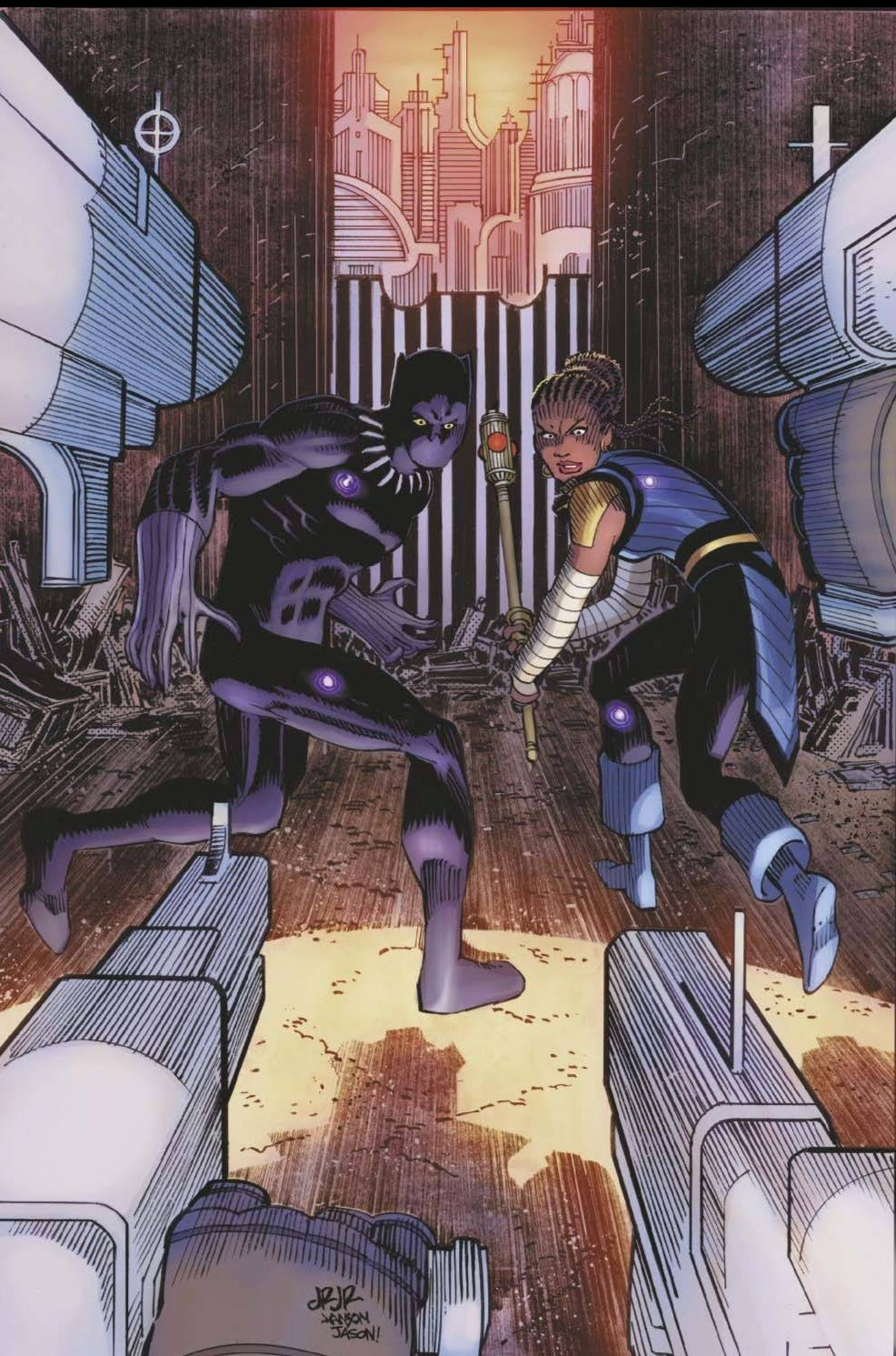 (RATIO) BLACK PANTHER #1 ROMITA JR VIRGIN VAR 1:100 (11/24/2021)