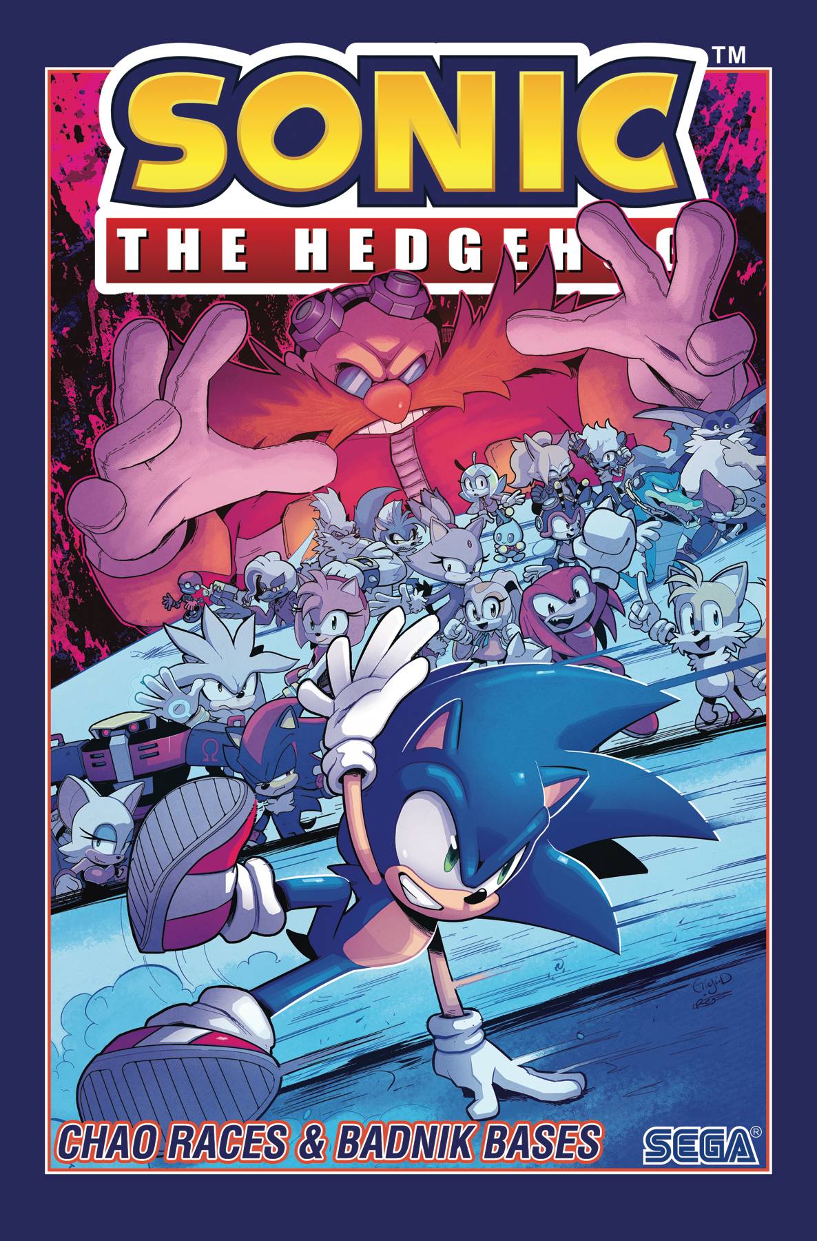 SONIC THE HEDGEHOG TP VOL 09 CHAO RACES & BADNIK BASES (C: 1 (01/19/2022)
