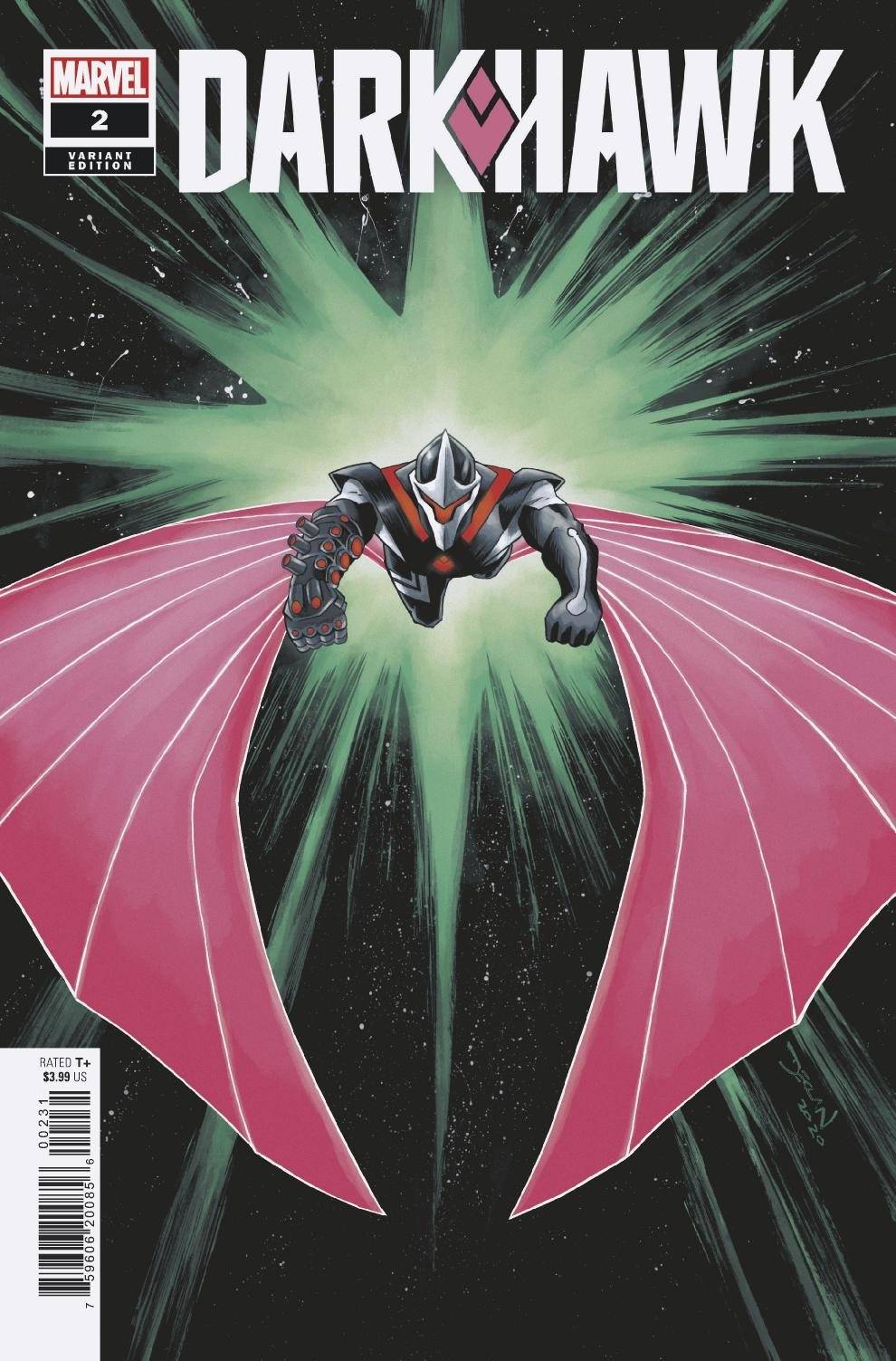 DARKHAWK #2 (OF 5) SHALVEY VAR 1:25 (09/29/2021)