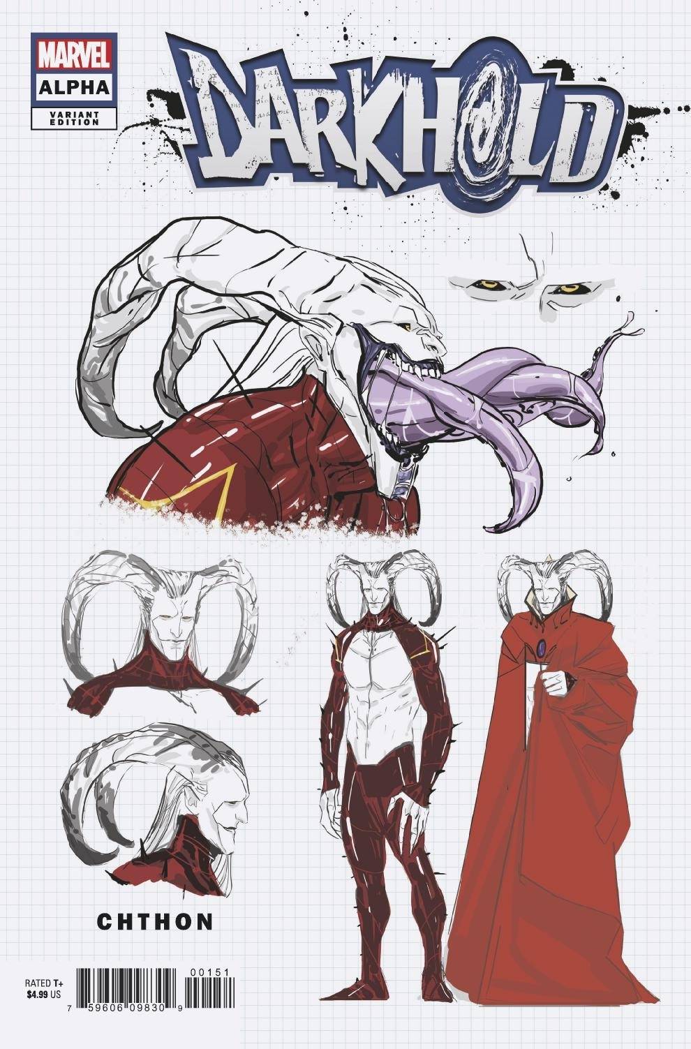 DARKHOLD ALPHA #1 TORMEY DESIGN VAR (1:10) (9/29/2021)