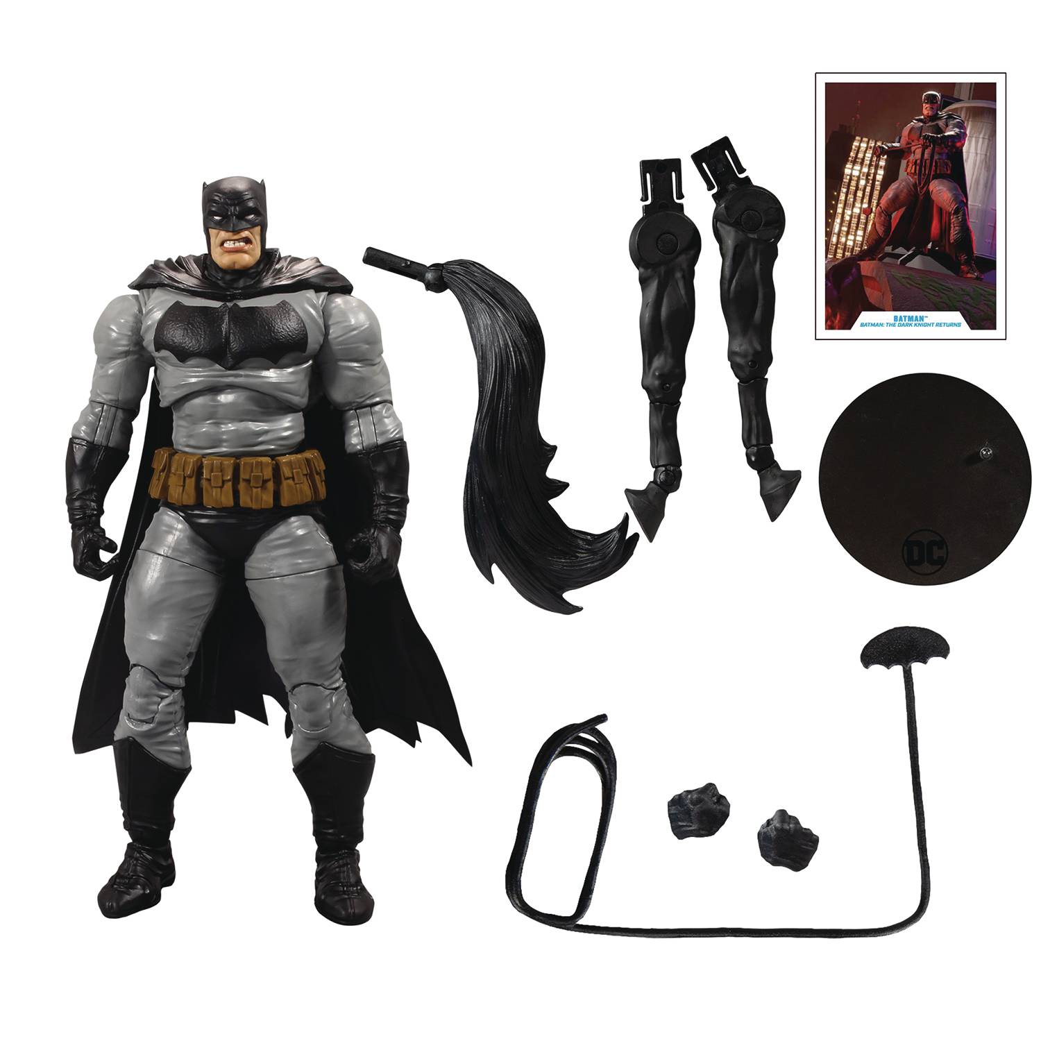 DC BUILD-A DARK KNIGHT RETURNS BATMAN 7IN AF CS (Net) (C: 1-