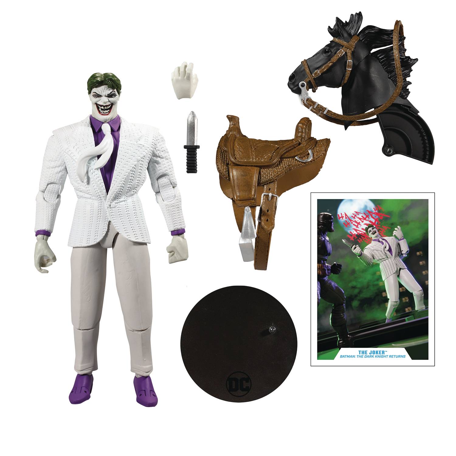 DC BUILD-A DARK KNIGHT RETURNS JOKER 7IN AF CS (Net) (C: 1-1