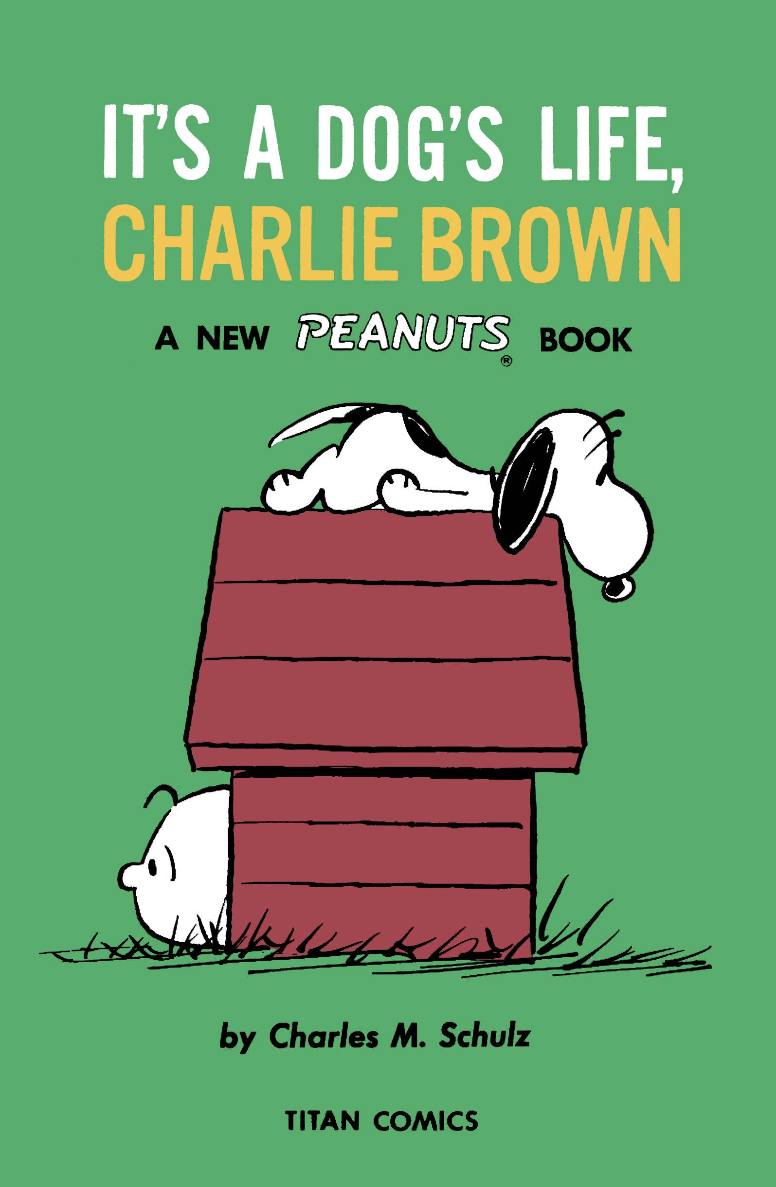 ITS A DOGS LIFE CHARLIE BROWN 1960 - 1962