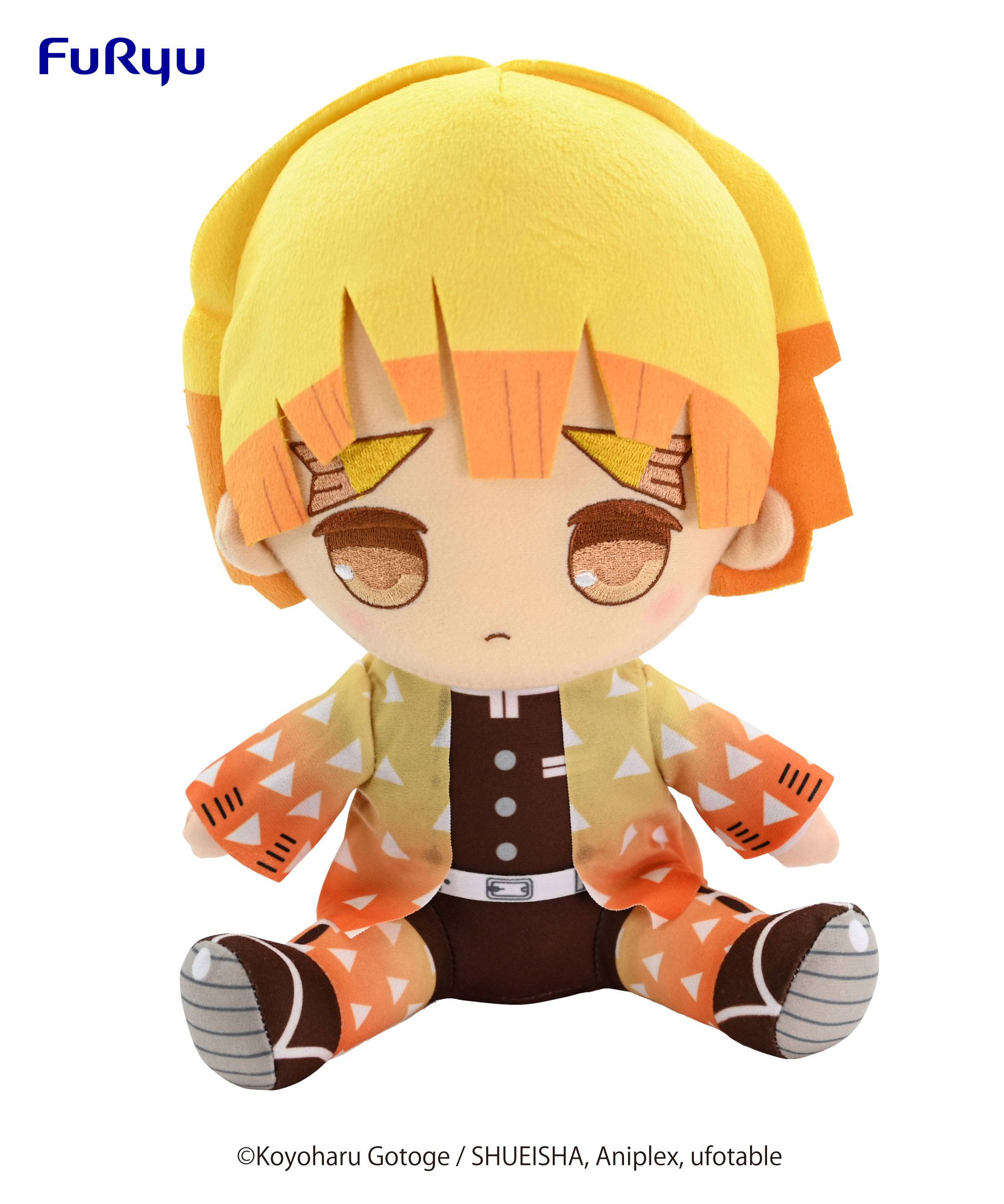 DEMON SLAYER KIMETSU ZENITSU AGATSUMA BIG PLUSH TOY (C: 1-1-
