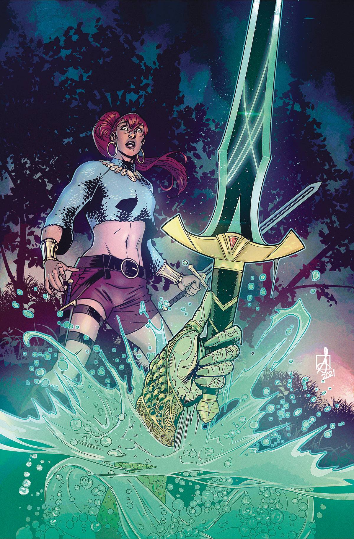 IMMORTAL RED SONJA #1 CVR K 40 COPY INCV IZAAKSE VIRGIN (04/20/2022)
