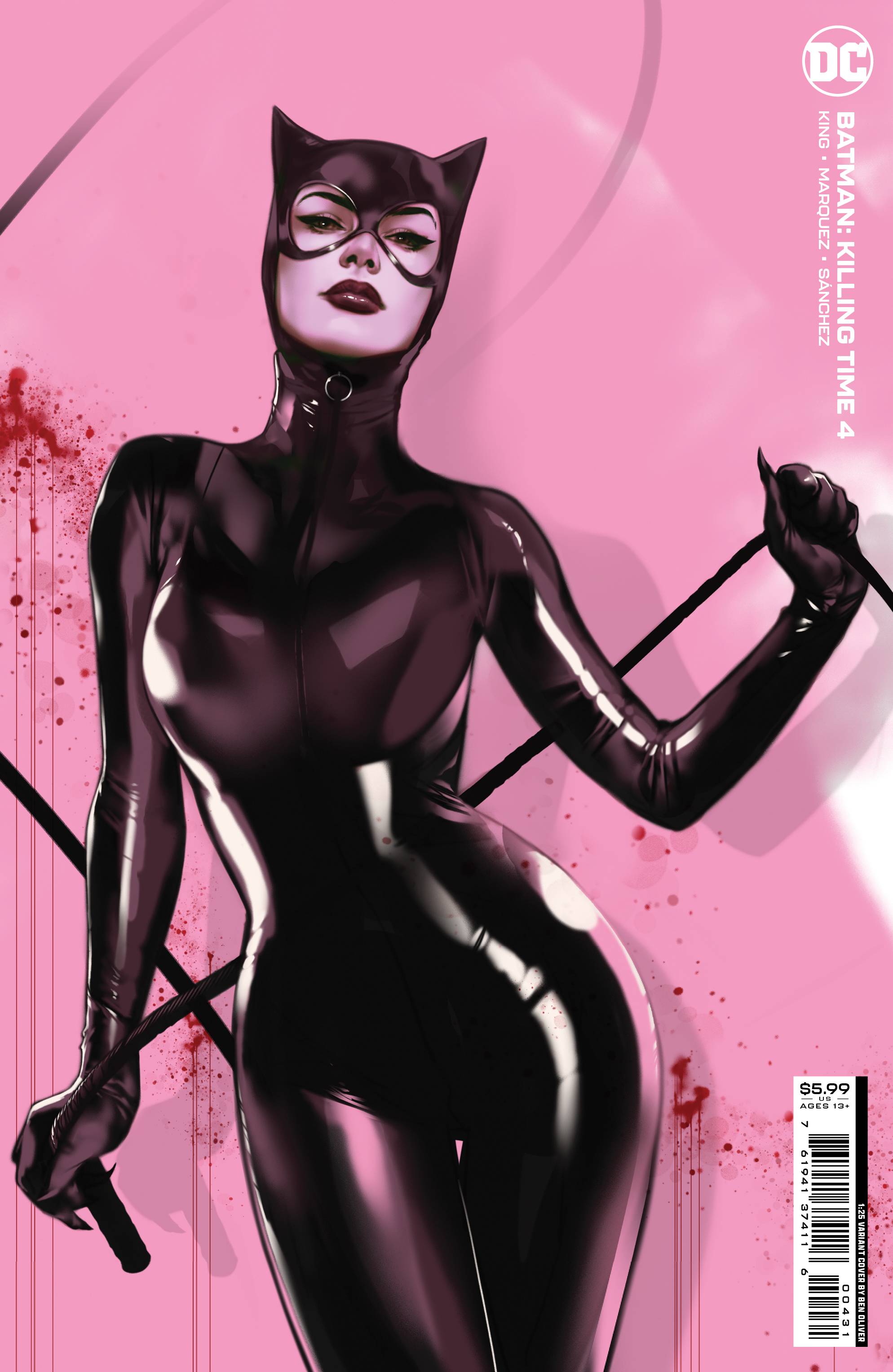 BATMAN KILLING TIME #4 (OF 6) BEN OLIVER 1:25 CARD STOCK (06/08/2022)