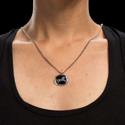 LORD OF THE RINGS WAX SEAL PENDANT SMAUG NECKLACE (Net) (C: