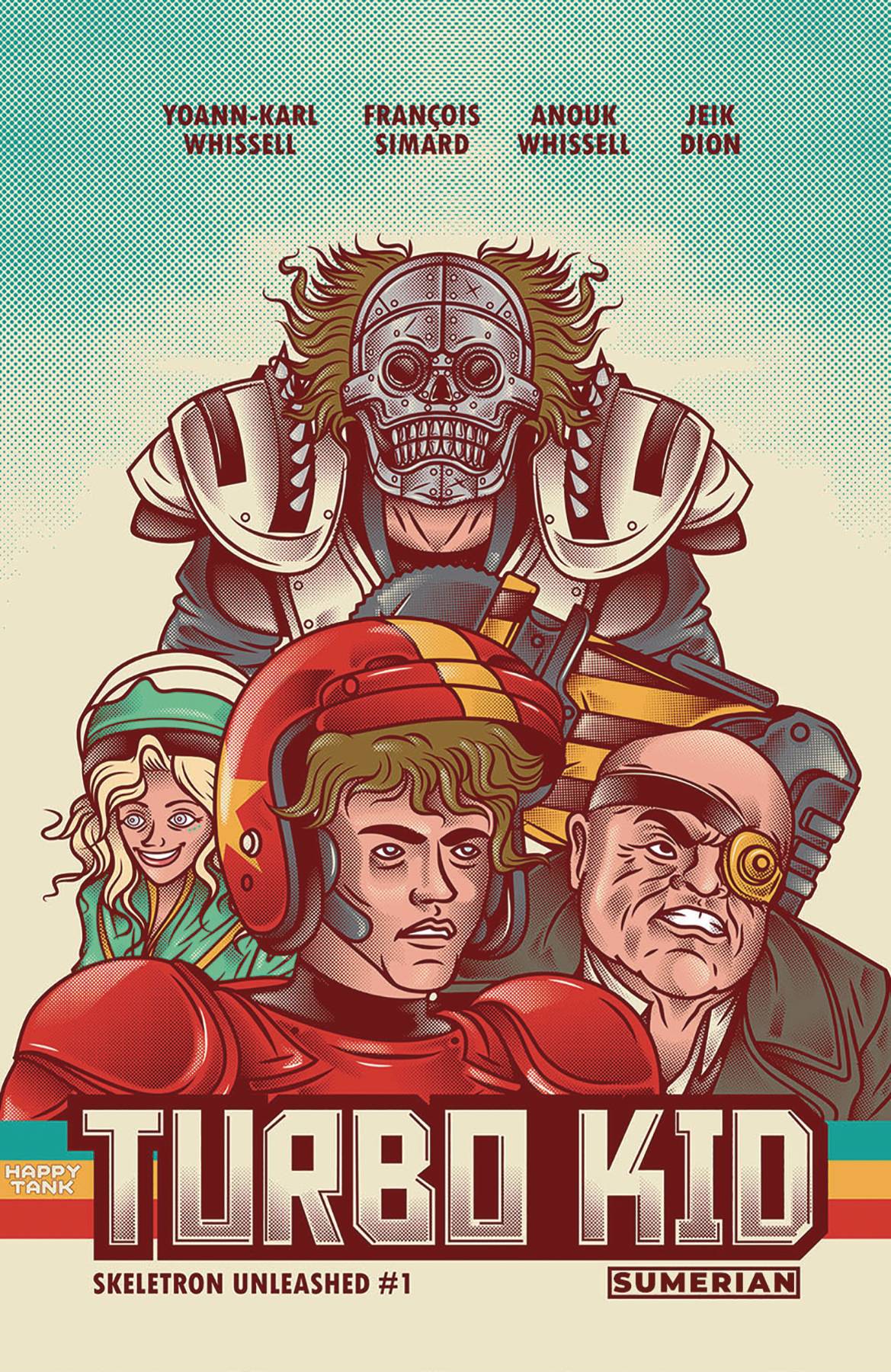 TURBO KID SKELETRON UNLEASHED #1 CVR C CETINA MOVIE POSTER V