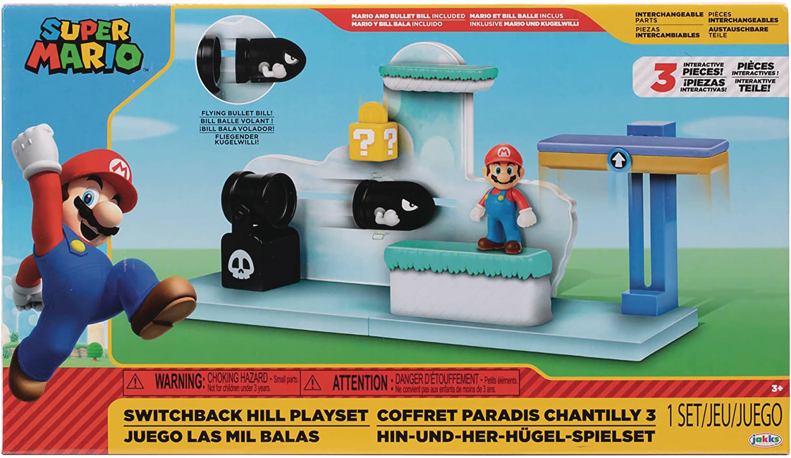 NINTENDO MARIO 2-1/2IN SWITCHBACK HILL PLAYSET CS (Net) (C:
