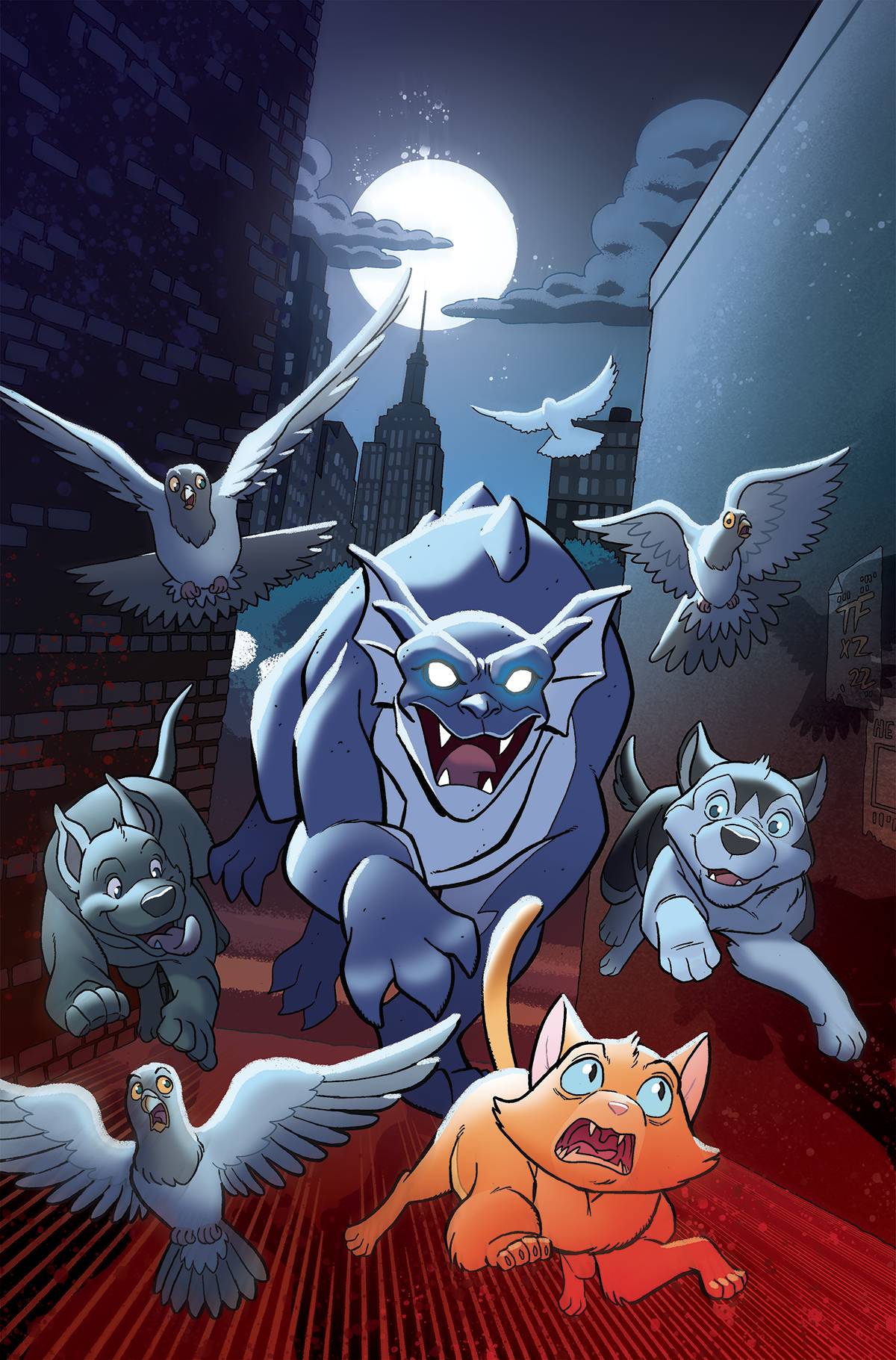 GARGOYLES #1 CVR N 40 COPY INCV FLEECS & FORSTER VIRGIN (12/07/2022)