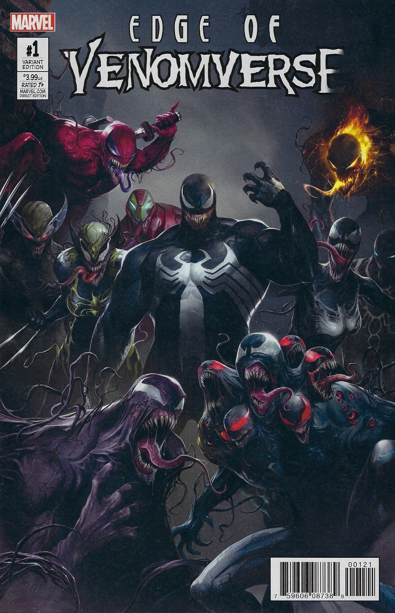 EDGE OF VENOMVERSE #1 (OF 5) MATTINA TEASER VARIANT 1:50